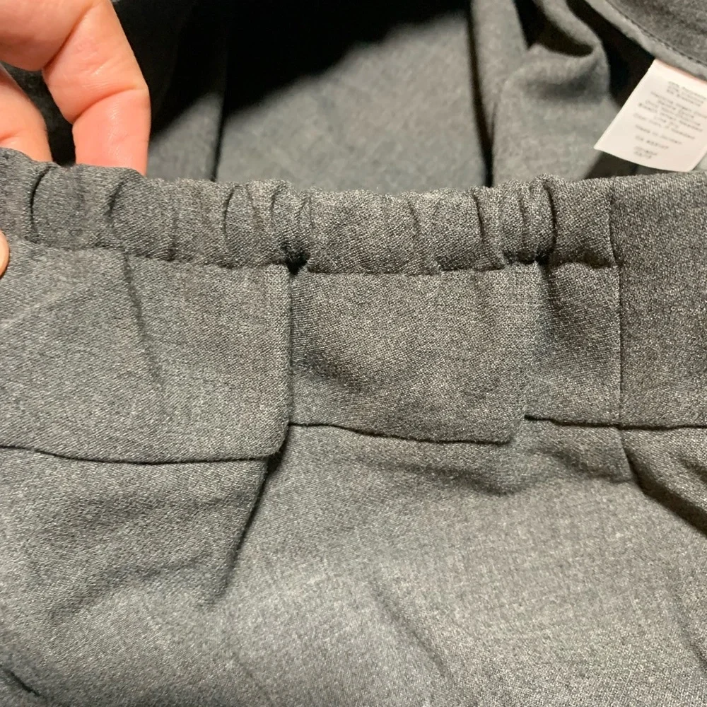 NWT Talbots Signature ankle Gray Dress Pants. Petites. Size 14WP. - Picture 8 of 11